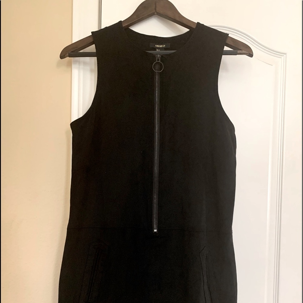 Black short dress